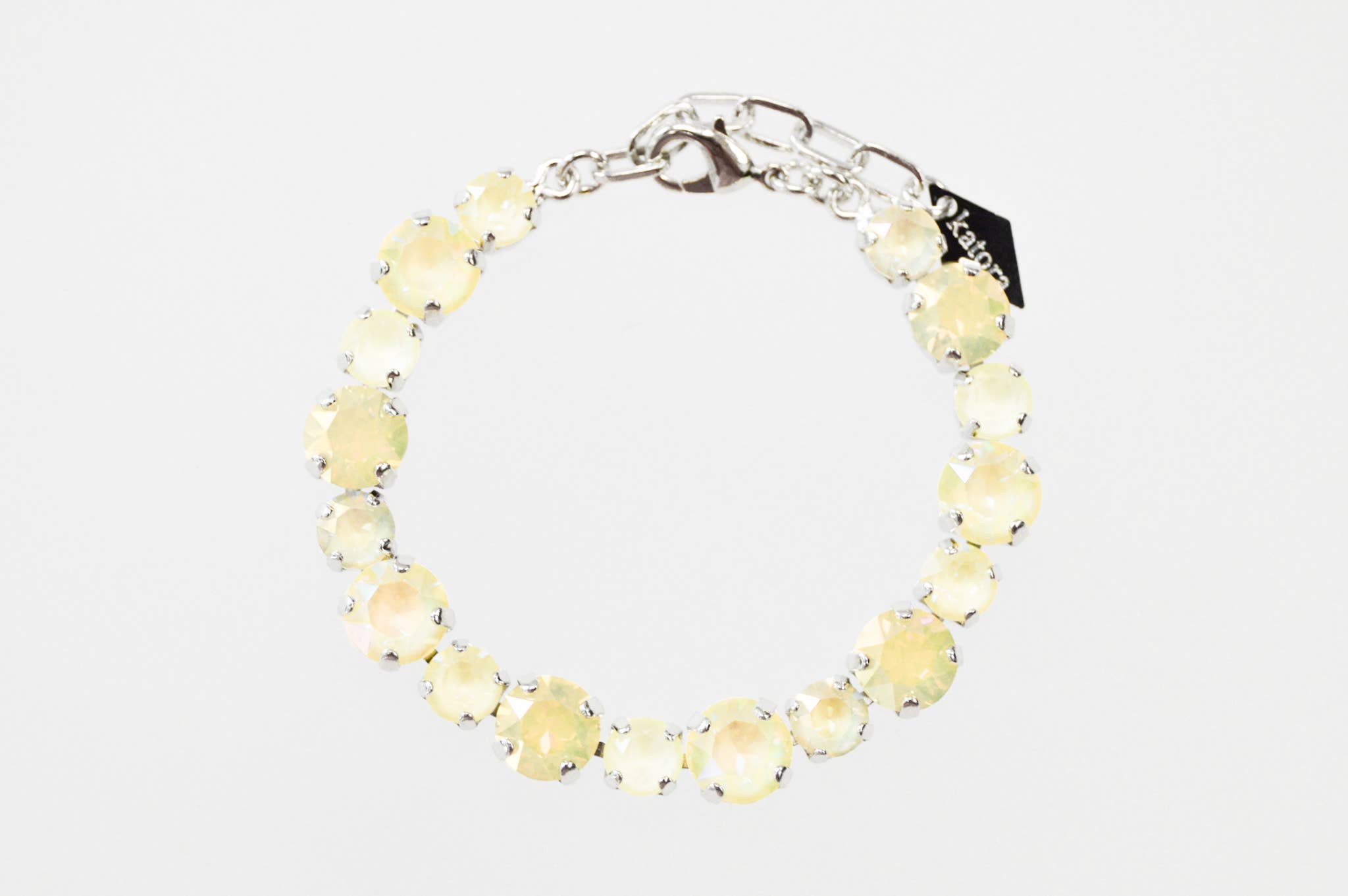 Stardust Yellow Shimmer Swarovski Crystal Bracelet