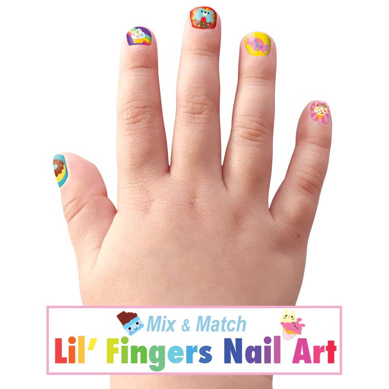 Sweet Shop Lil' Fingers Nail Art Stickers for Kids