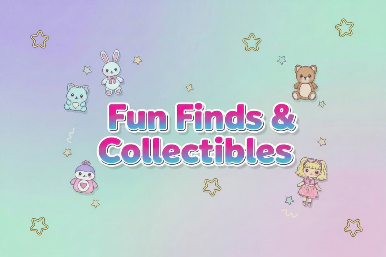 Fun Finds & Collectibles Pastel Hero Banner