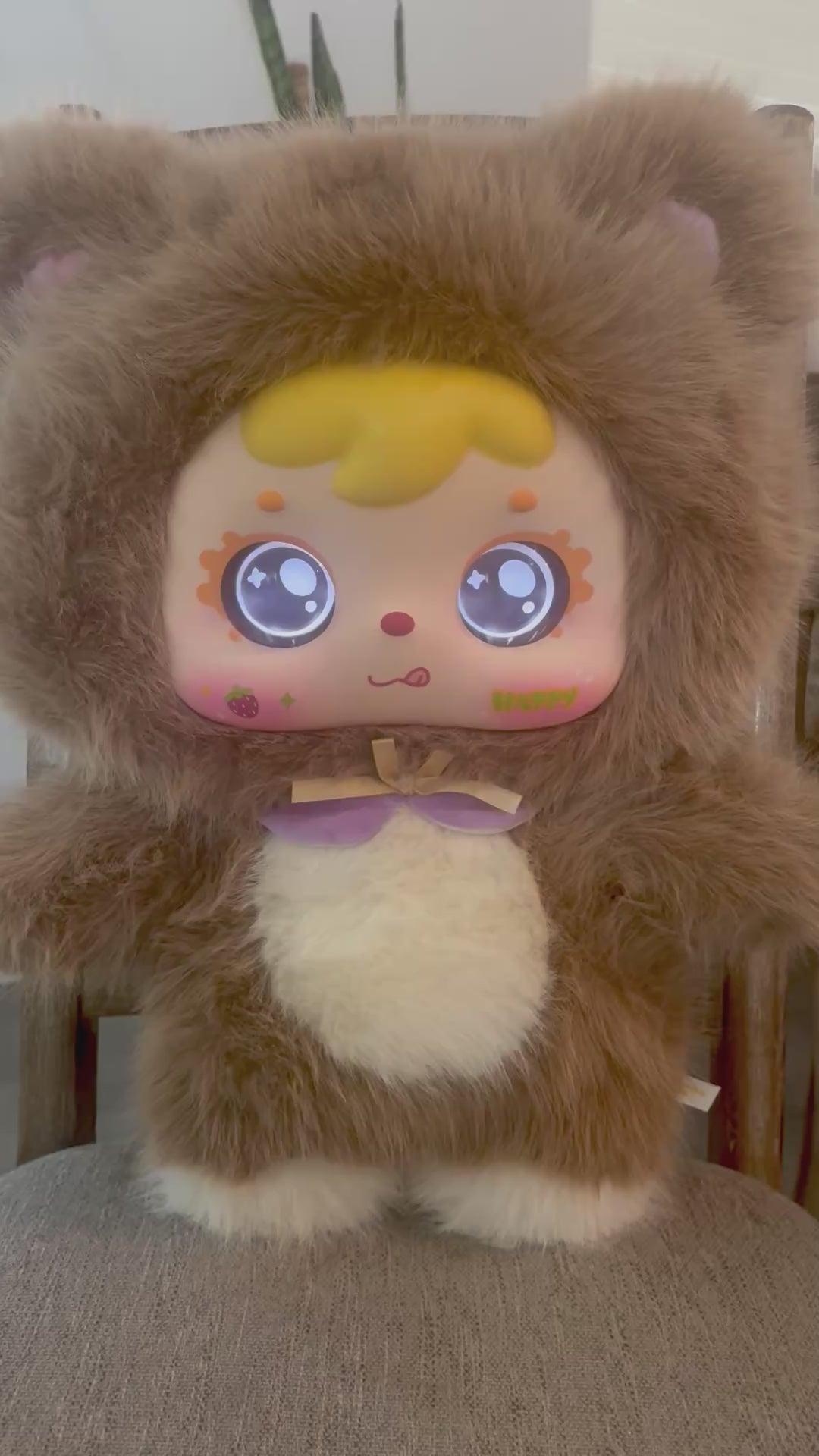 Samuel AI 1000% Little Milk Cat Interactive Plush WiFi LED Eyes