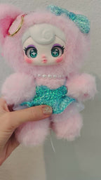 Sunycoco Sweet Rebel Elsa Cat Disney Princess Frozen Plush Keychain NEW