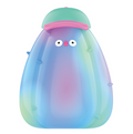 POP MART Flabjacks LOLA & LOLO Sofubi figure in sealed bag, blue gradient hood