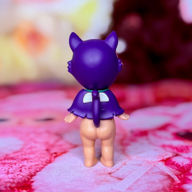 Authentic Sonny Angel Halloween 2014 Purple Cat