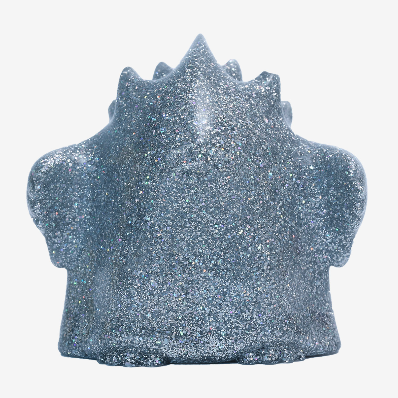 YUKI Evolution Series figure, dark gray glitter body with spiky top